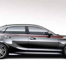 Seitendekor Set Auto Aufkleber Seitenstreifen Linien Striche Dekorstreifen #1457