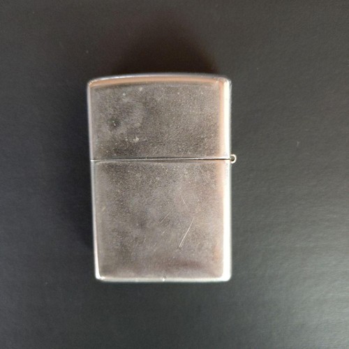Zippo silver plate lighter - zippo,