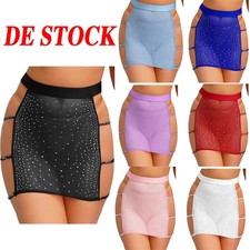DE Damen Transparent Minirock