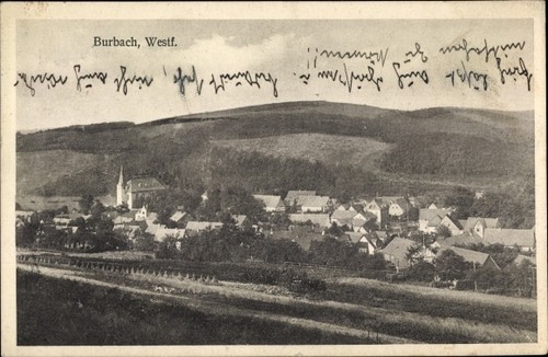 Burbach bei burscheid - ak,