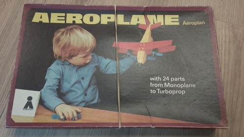Ddr spielzeug aeroplan plastik - ddr,