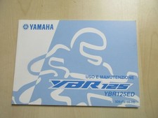 Yamaha YBR 125 ED Handbuch Bedienungsanleitung Bordbuch Manutenzione 3D9-F8199-H