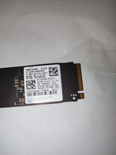 Samsung 512 nwme ssd - samsung,