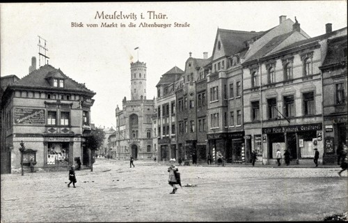 Meuselwitz thüringen - ak,