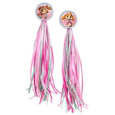 PAW PATROL Streamer: Set Lenkerfransen für Fahrrad, Laufrad, Dreirad, Roller