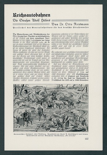 Bauwesen reichsautobahn - bauwesen,