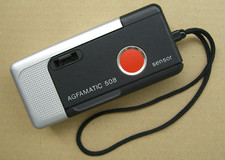 Agfa Agfamatic 508 pocket sensor kleine Kassettenkamera mit Handschlaufe