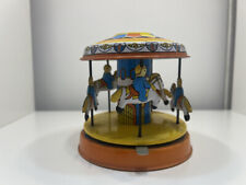 Blechspielzeug Karussell 9 cm x 9,5 cm Zustand siehe Fotos