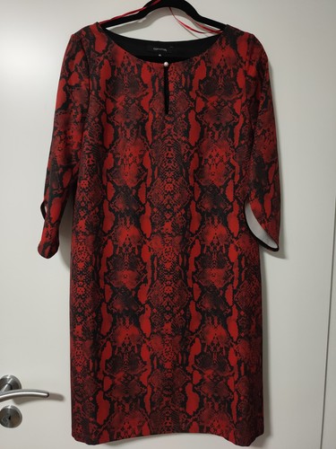 Elegantes damenkleid mit - elegantes,