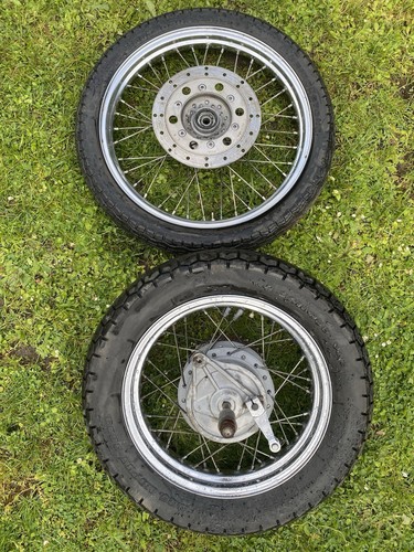 Vorder und hinterrad honda - und,
