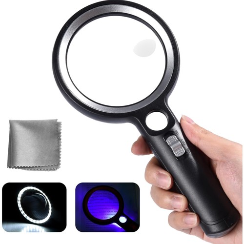 Lupe mit licht 30x - lupe,