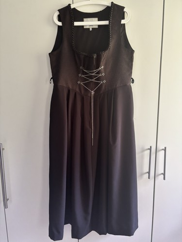 Damen dirndl schwarz - schwarz, größe
