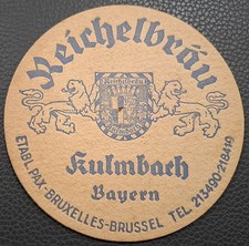 Alter Bierdeckel --- Reichelbräu Kulmbach