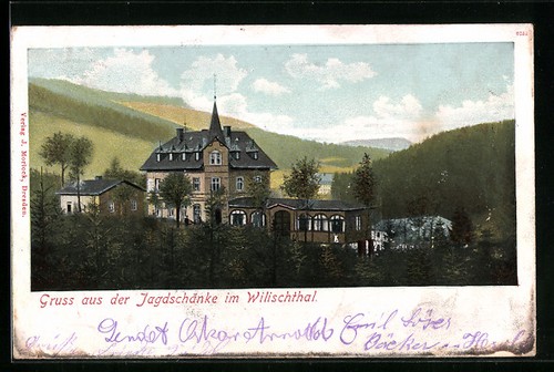 Wilischthal ansichtskarte - wilischthal,,