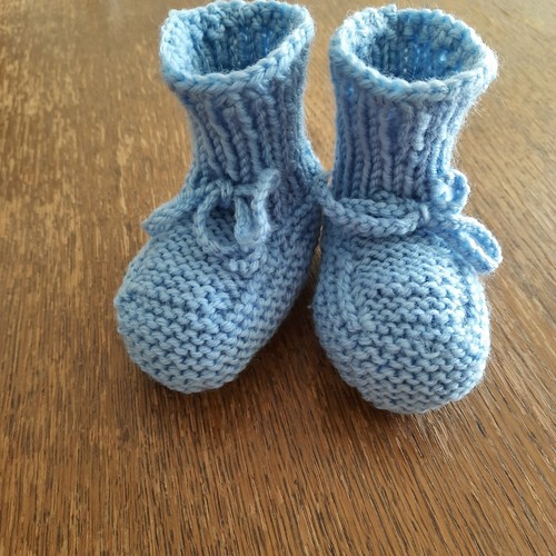 Babyschuhe handgestrickt - babyschuhe,,