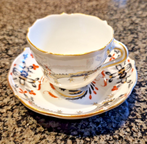 Meissen mokkatasse mit - mokkatasse,