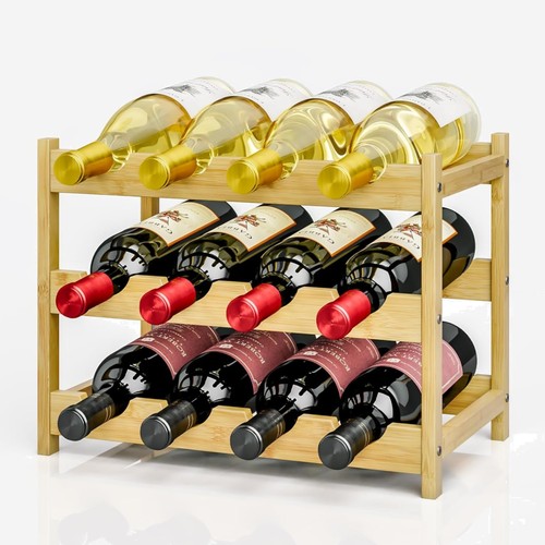 Weinregal bambus flaschenregal - weinregal,