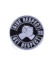 Get respect aufnäher patch - get,