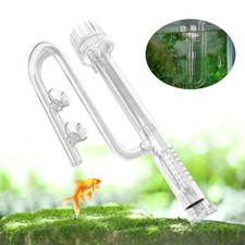 Aquarium Surface Skimmer Filterrohr mit Oberflächenskimmer Zu- & Abfluss Filter