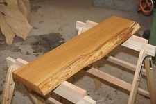 Wandboard Baumkante Eiche Wild Regal Regalbrett Board Steckboard Massivholz 