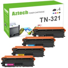 4x TN-321 Toner Compatible