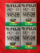 🌸4 Fuji HQ+45 VHS C Pal