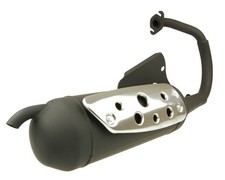 Auspuff TECNIGAS Silent Pro Black DAELIM Cordi Message Tapo METEORIT SYM stehend