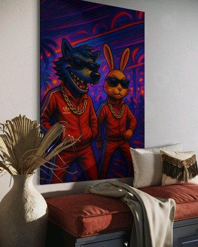 Pogodi leinwand bild - pogodi,