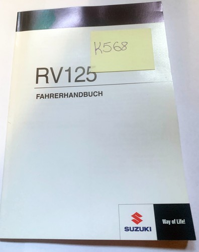Original suzuki 125 vanvan - rv,