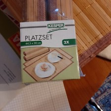Kesper 52401 Platzset Bambus
