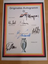 Unikat. Orginales Autogramm