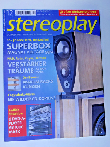 Stereoplay magnat - stereoplay, 12/01,magnat