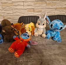 ?✨ Disney Plüsch Konvolut + Fanartikel – Stitch, Bambi, Mickey Mouse & mehr