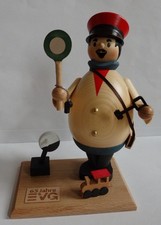 Rauchmann Max Schaffner, Drechslerei Kuhnert, Erzgebirge, Sammlerstück