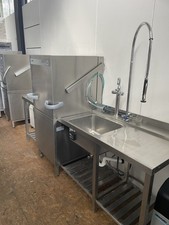 WINTERHALTER PT-M Spülmaschine Haubenspülmaschine Spülstrasse  TOP TOP