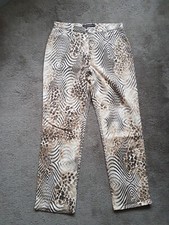 Jeans mit Fellmuster von Anna