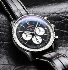 Breitling Navitimer B01 Chronograph 46 schwarz Ref.  AB0137211B1P1  NEW FULL SET