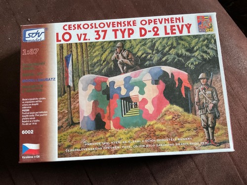 Sdv model bunker nr 6002 - model, 1:87