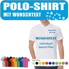 Polo Shirts mit Wunschtext