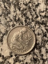 50 Pfennig 1950 G selten