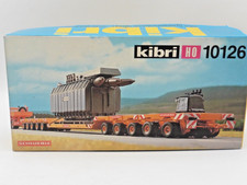 1:87  Kibri  10126  /  Scheuerle Tieflader Anhänger mit Trafoladung  /  OVP