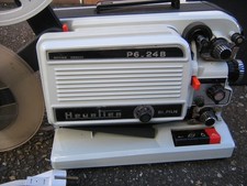 N8+S8 Filmprojektor Heurtier P6-24 +1Film + 1Spule funktionsfähig intakt