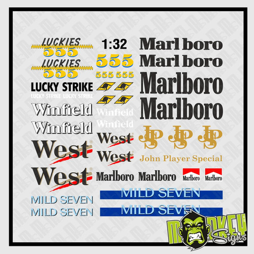 Waterslide decal 1 - decal, 1:43
