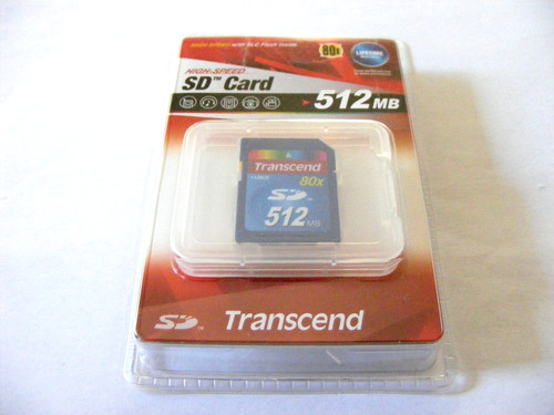 512mb secure digital card - secure, 80x