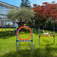 Pawhut Hunde Agility Slalom