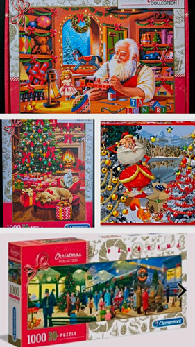 Clementoni puzzle 1000 - x,