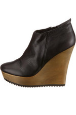 + Buffalo Wedge Heel Schwarz