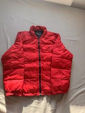 Rote Nautica Puffer-Jacke