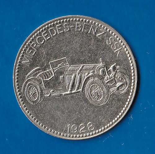 Medaille shell mercedes - ,