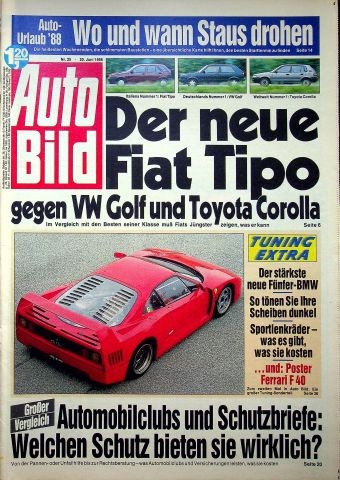 Auto bild 1988 - bild, 25/1988